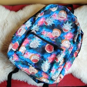 Rick and Morty universe novelty backpack